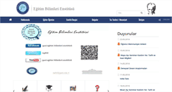 Desktop Screenshot of egtbil.gazi.edu.tr