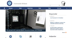 Desktop Screenshot of enformatik.gazi.edu.tr