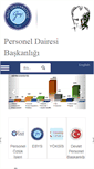 Mobile Screenshot of personel.gazi.edu.tr