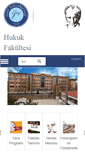 Mobile Screenshot of hukuk.gazi.edu.tr