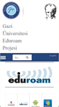 Mobile Screenshot of eduroam.gazi.edu.tr