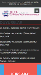 Mobile Screenshot of beltek.gazi.edu.tr